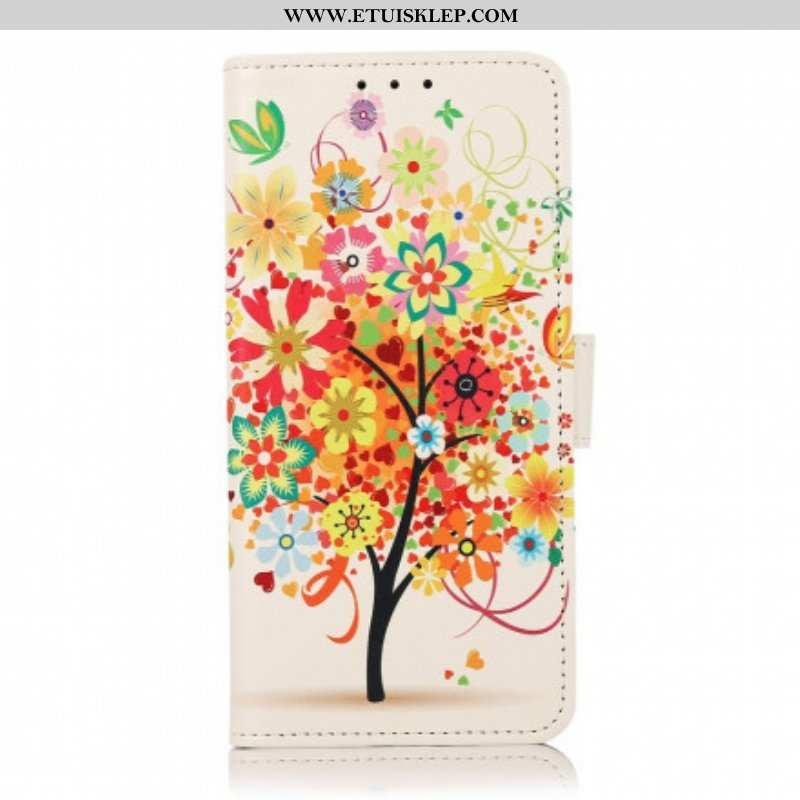 Etui Folio do Sony Xperia 5 III Kwitnące Drzewo